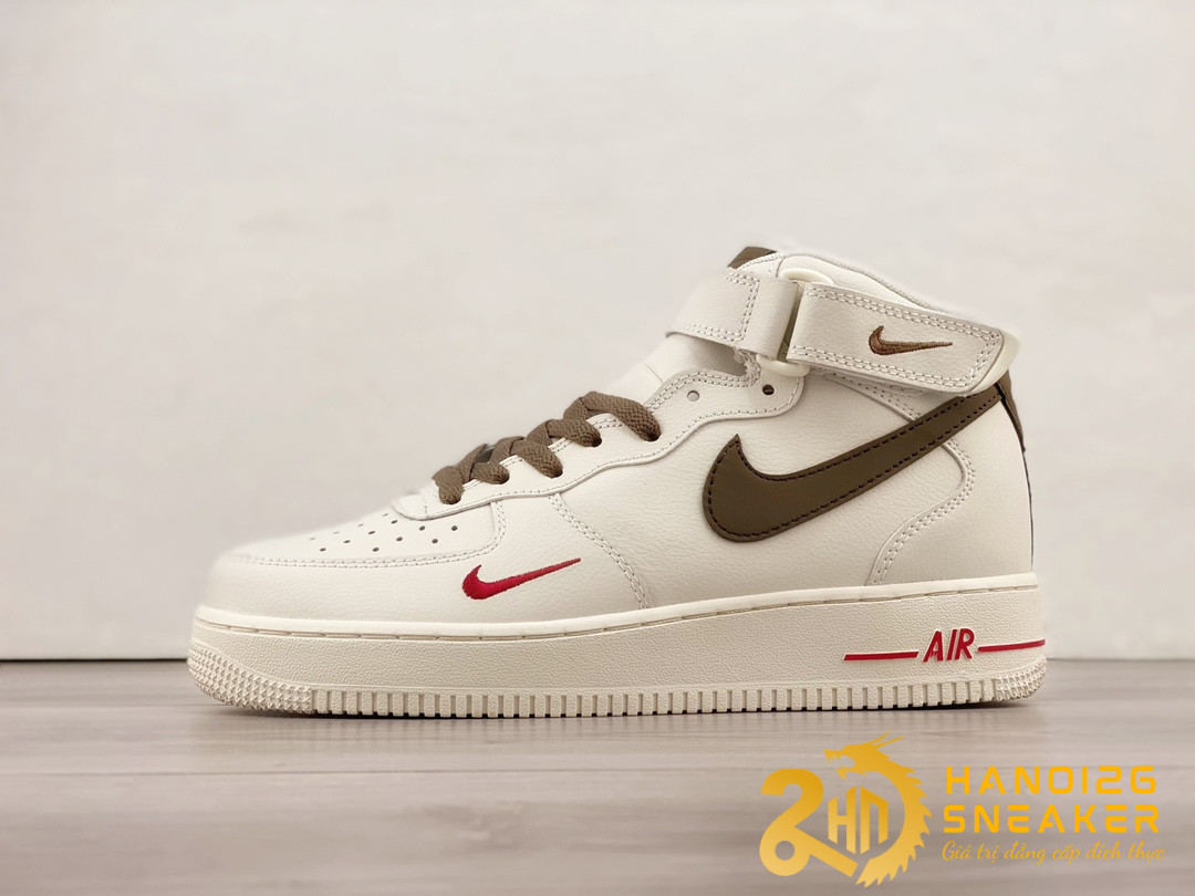Giày Nike Air Force 1 High Yohood Rice White Sandy Beige