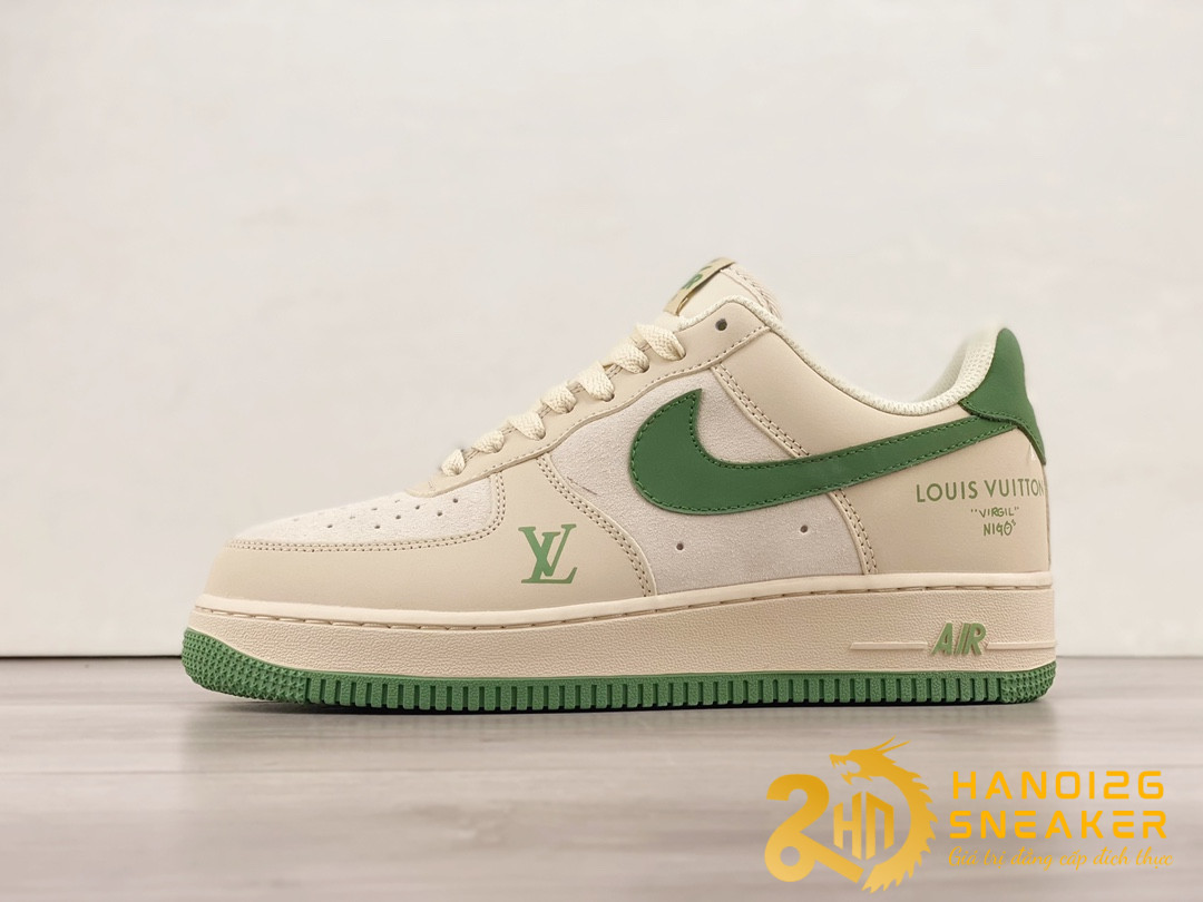 Giày Nike Air Force 1 Low Louis Vuitton Green