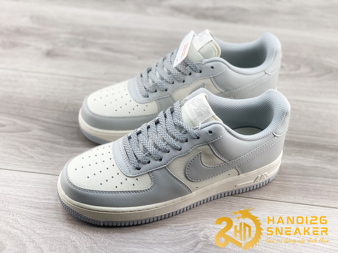 Giày Nike Air Force 1 Low White Light Grey (1)