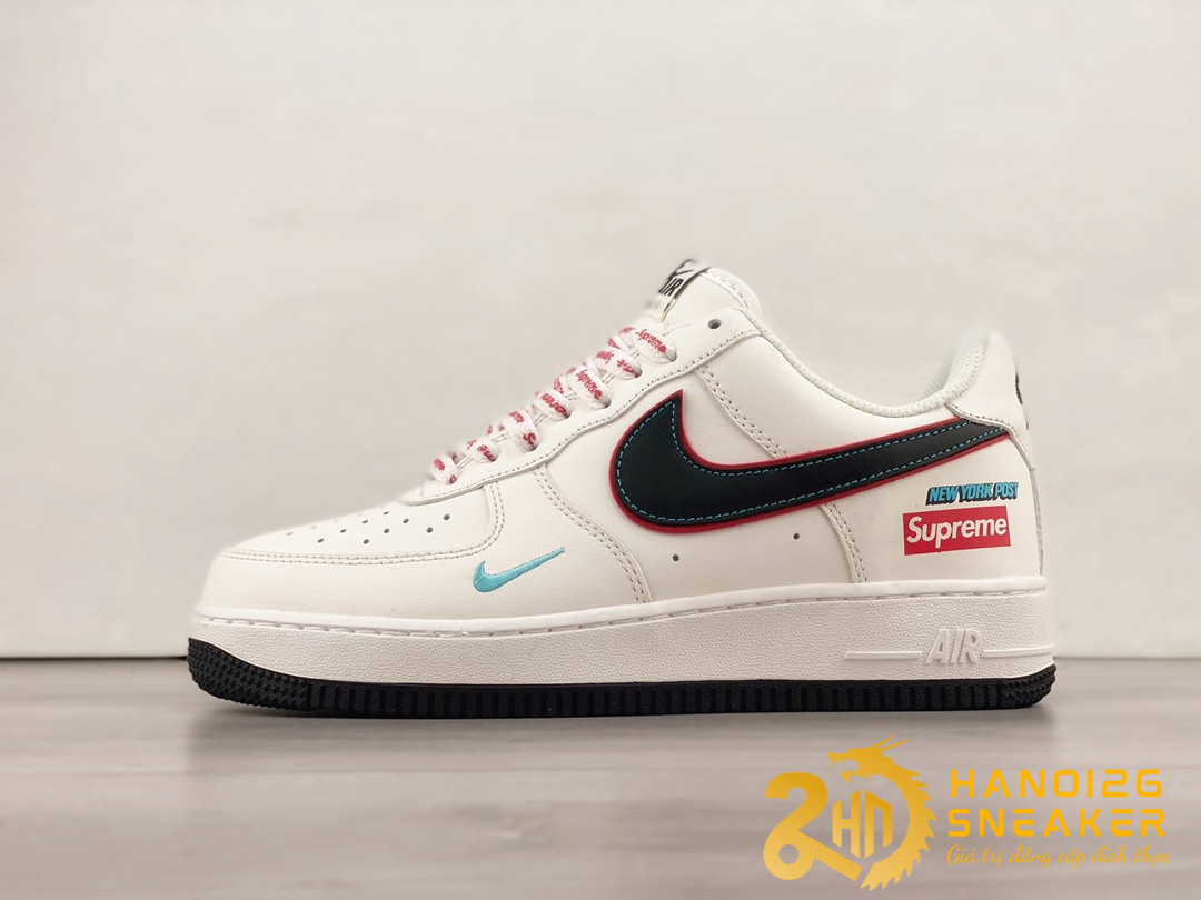 Giày Nike Air Force 1 NY Post Supreme White