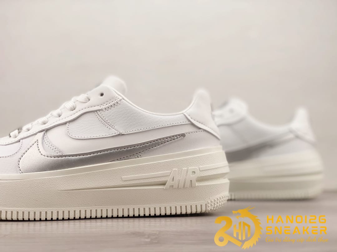Giày Nike Air Force 1 PLT.AF.ORM Triple White Cao Cấp (2)