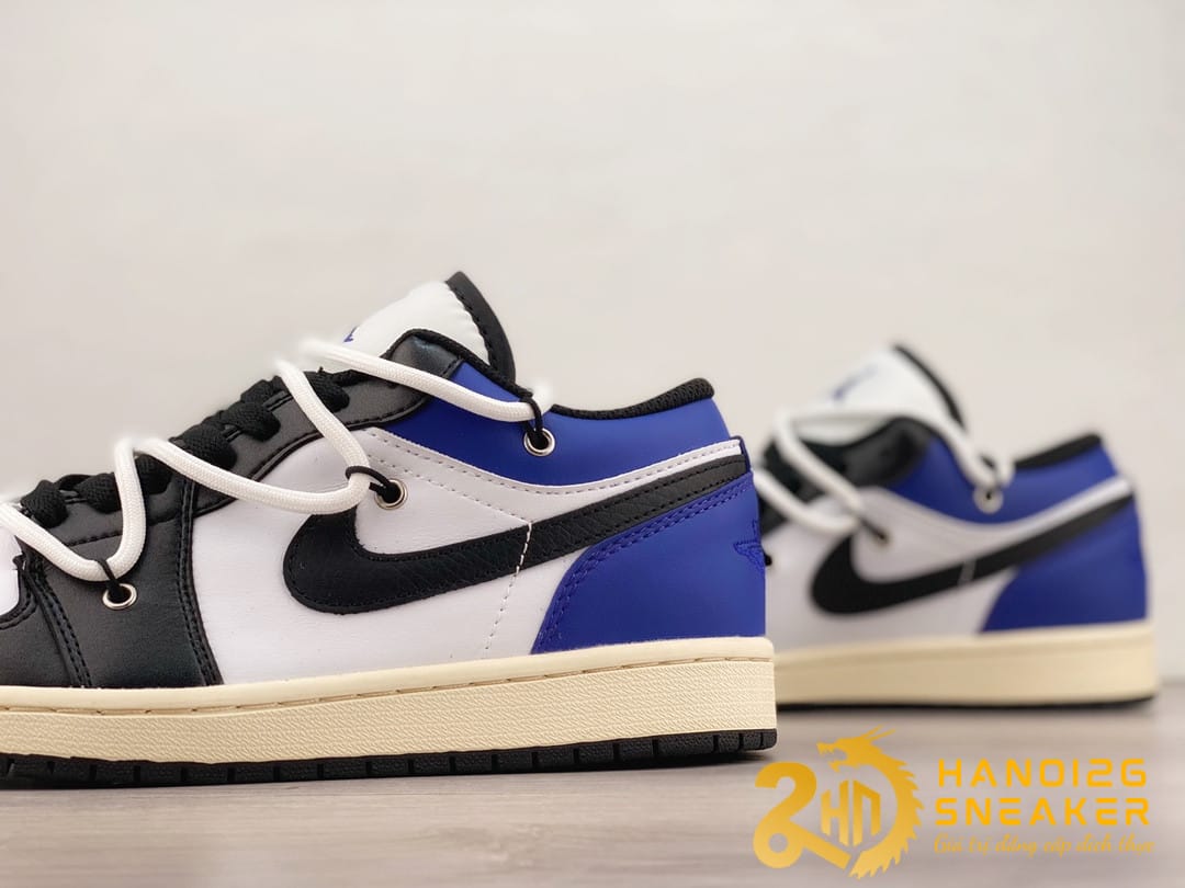 Giày Nike Air Jordan 1 Low Blue Cực Đẹp (2)