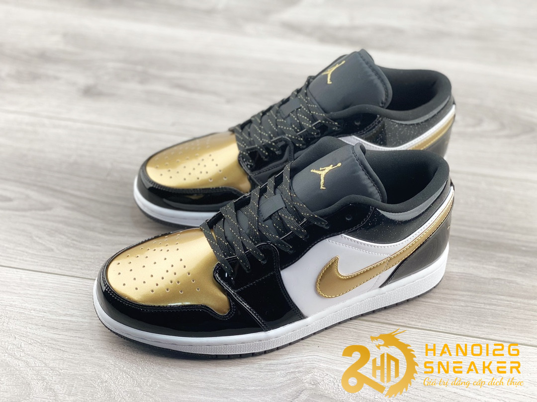 Giày Nike Air Jordan 1 Low SE Gold Toe (4)