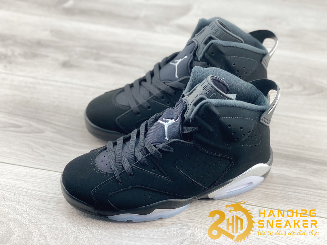 Giày Nike Air Jordan 6 Retro Metallic Silver Cao Cấp (2)
