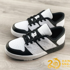 Giày Nike Air Jordan Nu Retro 1 Low White Black (3)