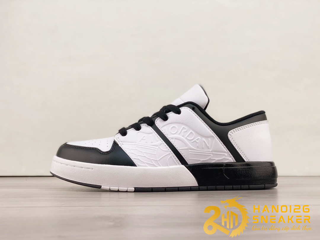 Giày Nike Air Jordan Nu Retro 1 Low White Black