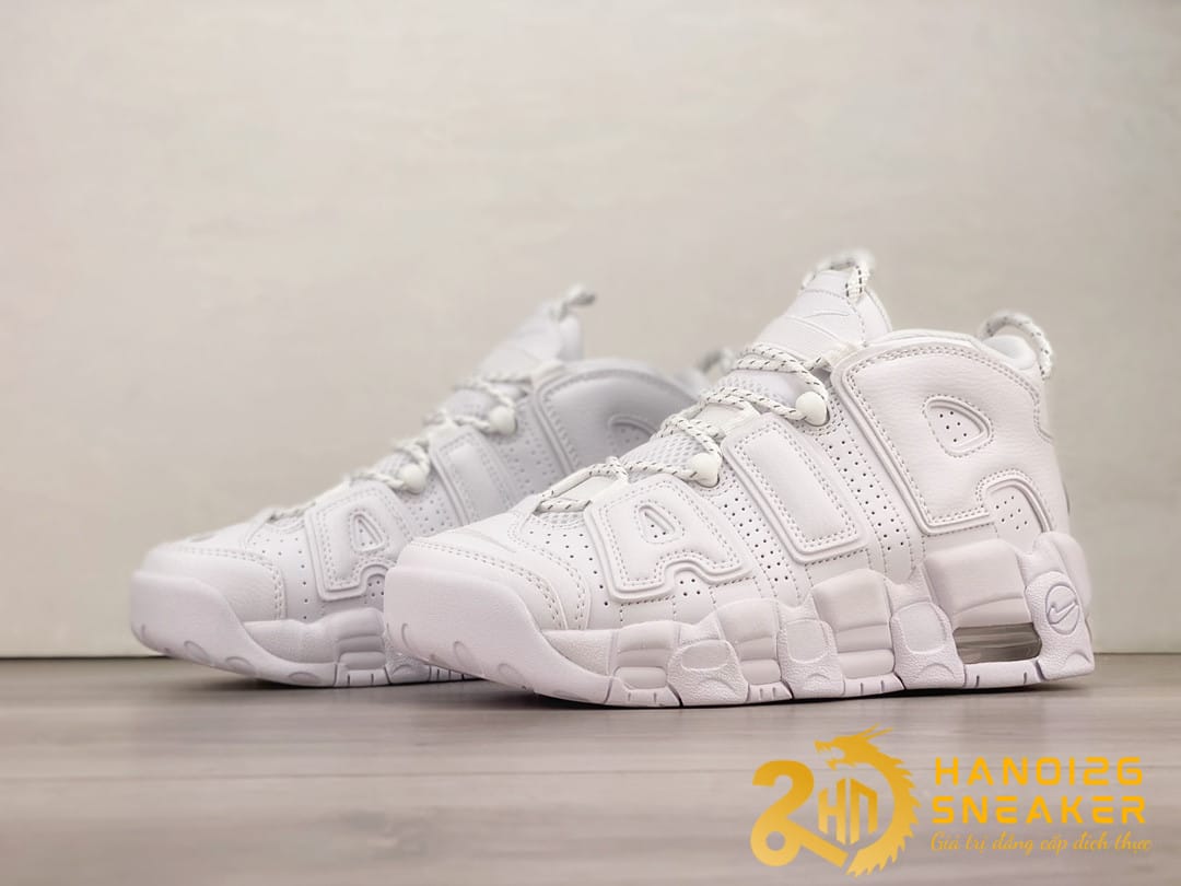 Giày Nike Air More Uptempo OG Triple White Cao Cấp (1)
