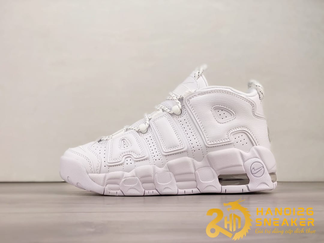 Giày Nike Air More Uptempo OG Triple White Cao Cấp
