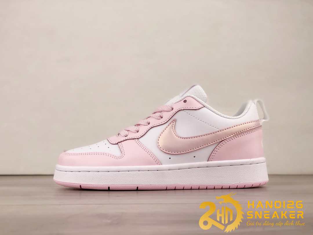 Giày Nike Court Borough 2 SE White Pink Foam