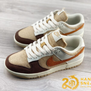 Giày Nike Dunk Low BY YOU Brown Like Auth (3)