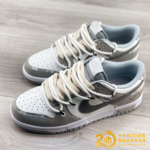 Giày Nike Dunk Low Retro Lone White Grey (6)