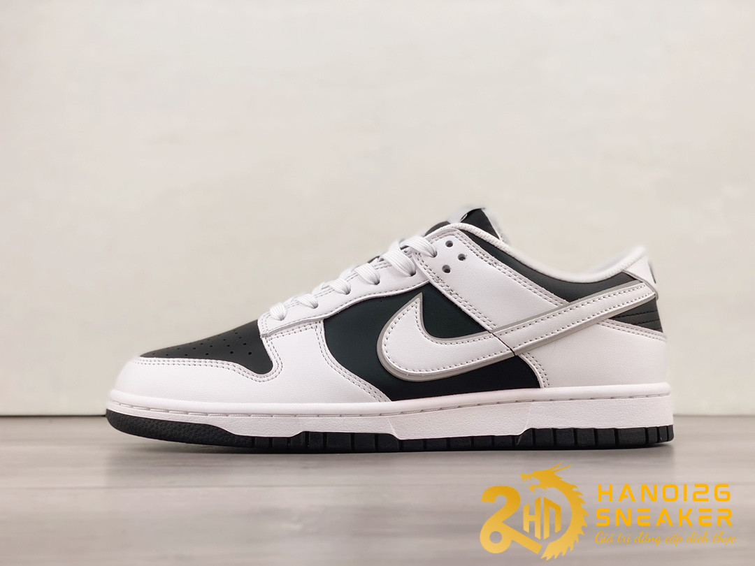 Giày Nike Dunk Low Retro Reverse Panda Black White