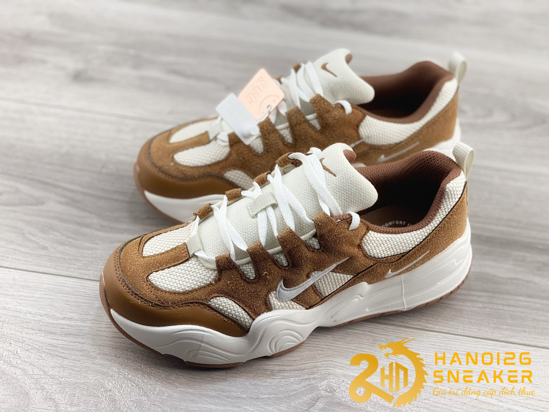 Giày Nike M2K Tekno Plus White Brown (4)