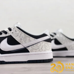 Giày Nike SB Dunk Low ESS Paisley White Black Like Auth (2)