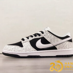 Giày Nike SB Dunk Low ESS Paisley White Black Like Auth