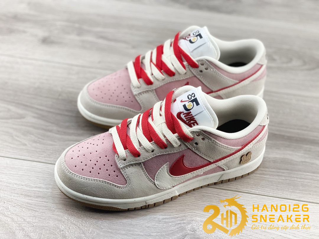 Giày Nike SB Dunk Low Year Of The Rabbit Pink Grey (4)