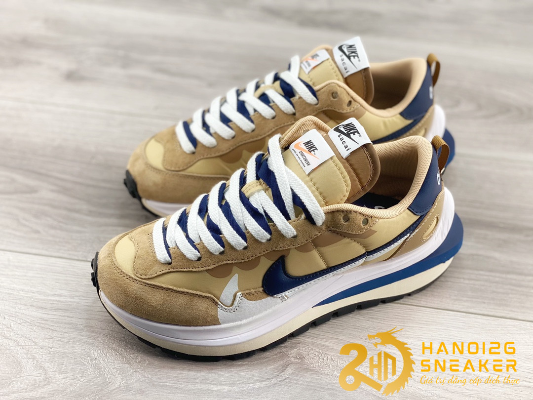 Giày Nike Sacai X VaporWaffle Sesame Blue Void Cực Đẹp (5)