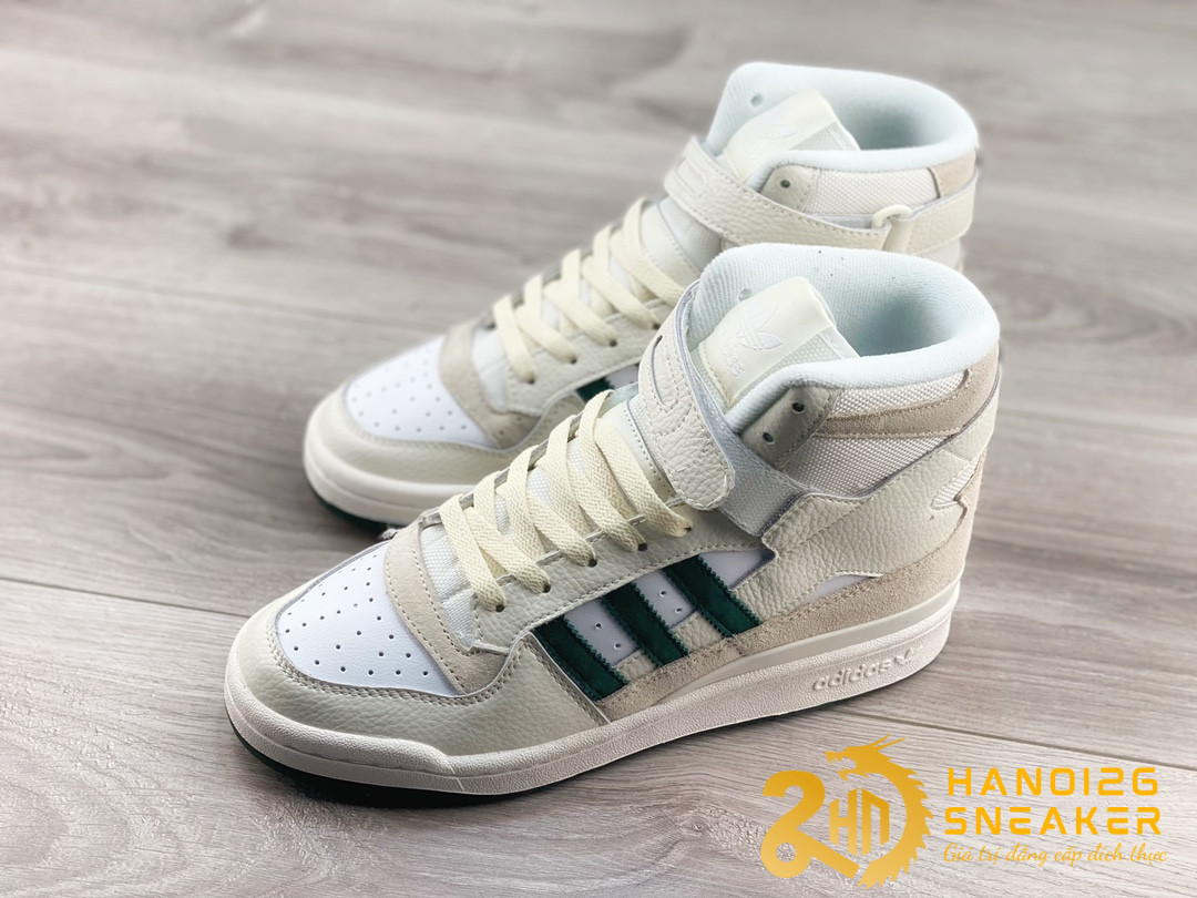 Giày Packer X Adidas Forum 84 Hi Collegiate Green (7)