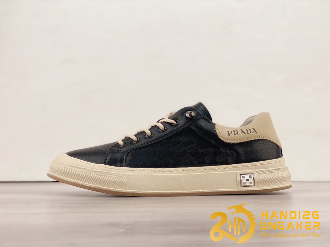 Giày Prada Milano Low 2023 Black White