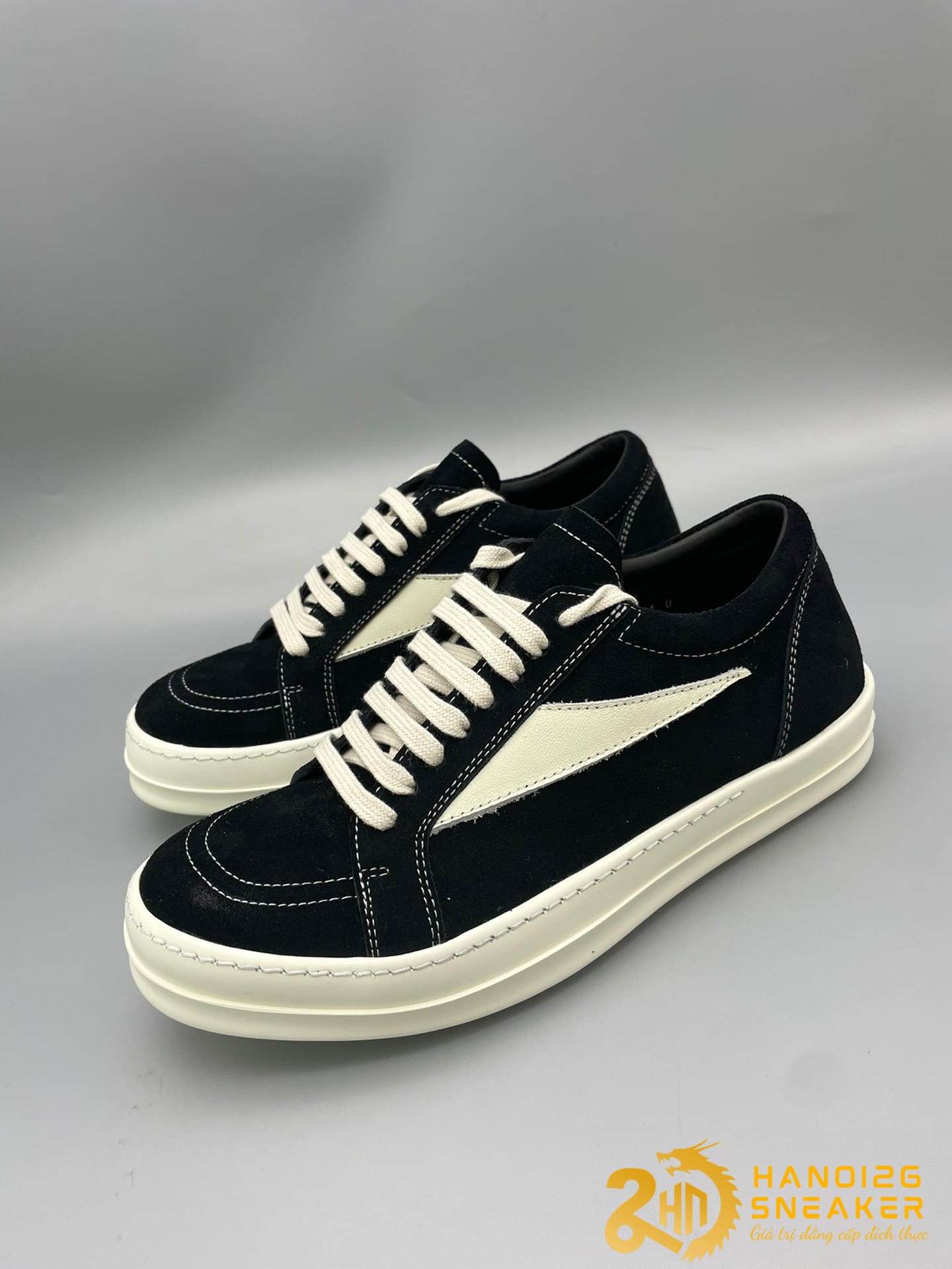 Giày RICK OWENS SS23 EDFU VINTAGE Nỉ Cực Đẹp