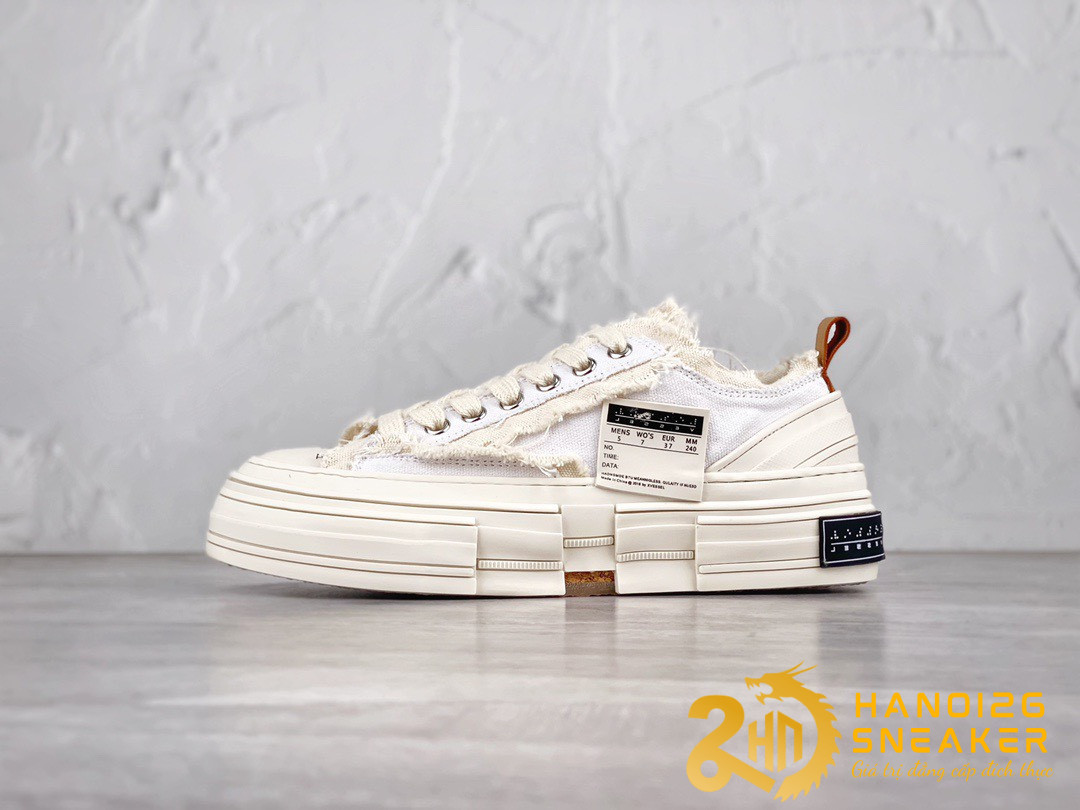 Giày Sneaker xVESSEL G.O.P. Low White Cực Đẹp