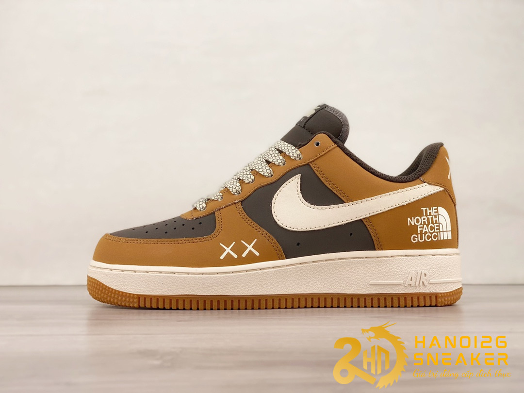 Giày The North Face x Nike Air Force 1 07 Low Brown