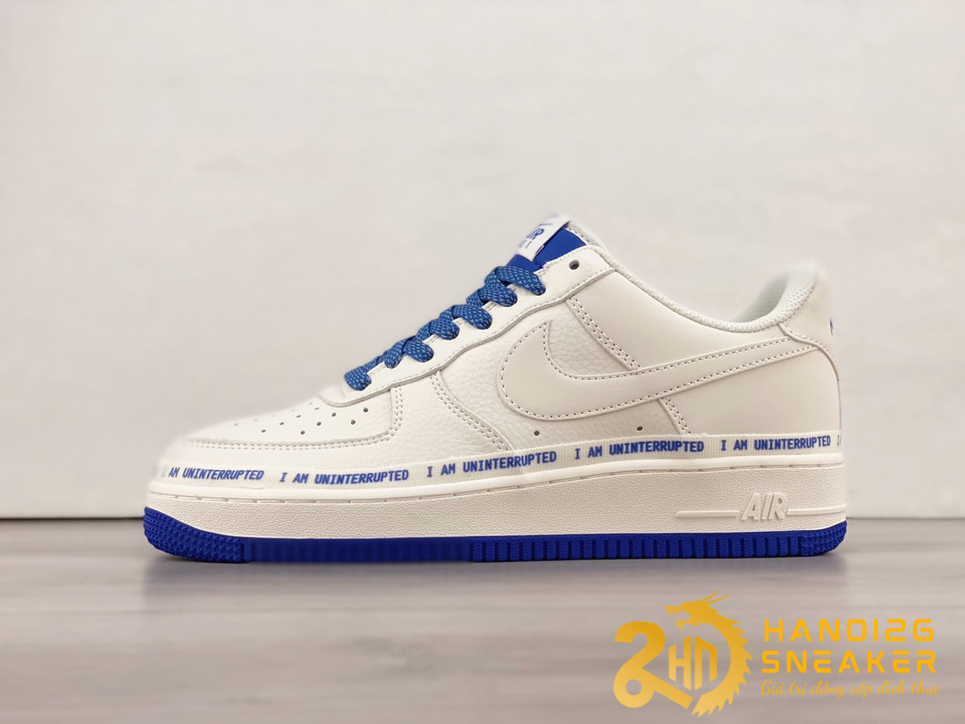 Giày Uninterrupted x Nike Air Force 1 07 Low Blue