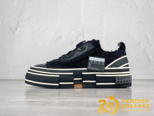 Giày XVESSEL G.O.P. Lows For Yohji Yamamoto All Black Cao Cấp