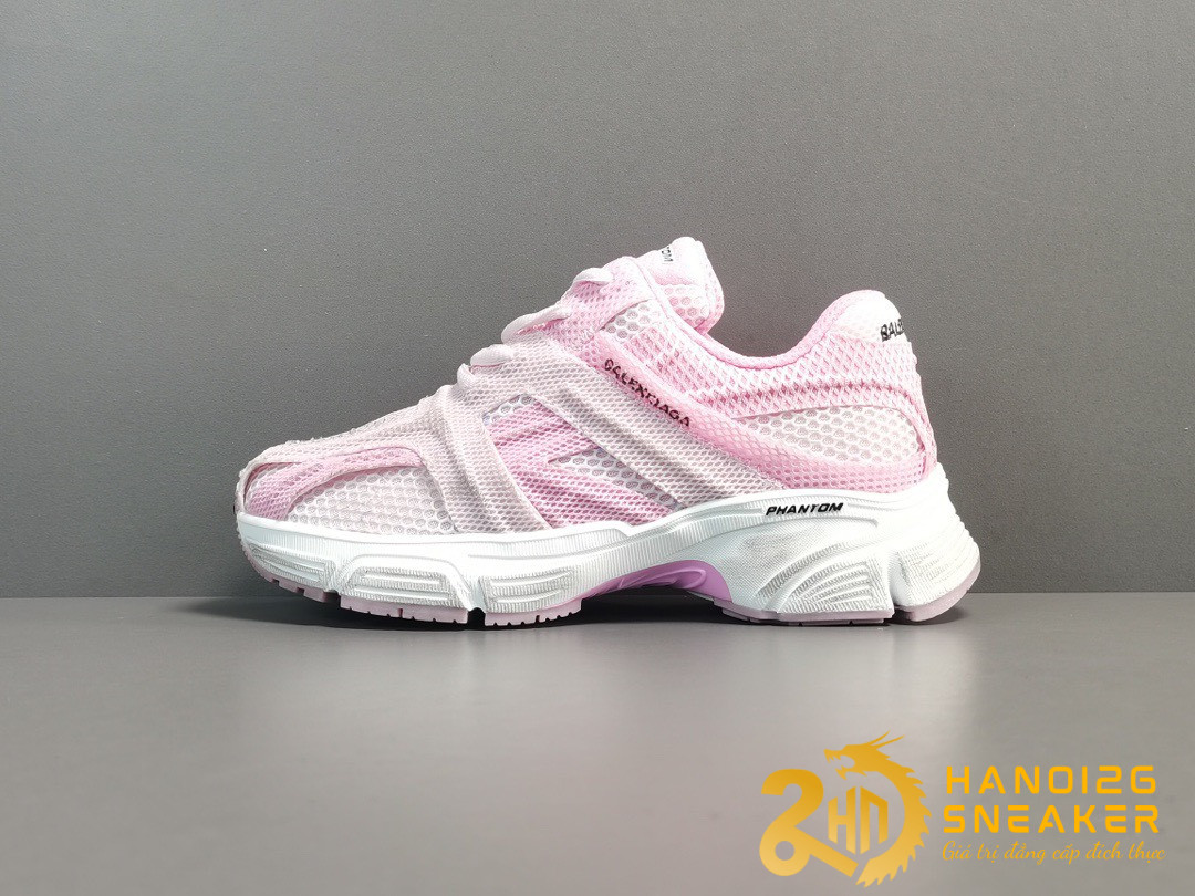 Giày nữ BALENCIAGA Phantom Trainer Low-Top Sneaker Pink White REP 1:1 tốt nhất