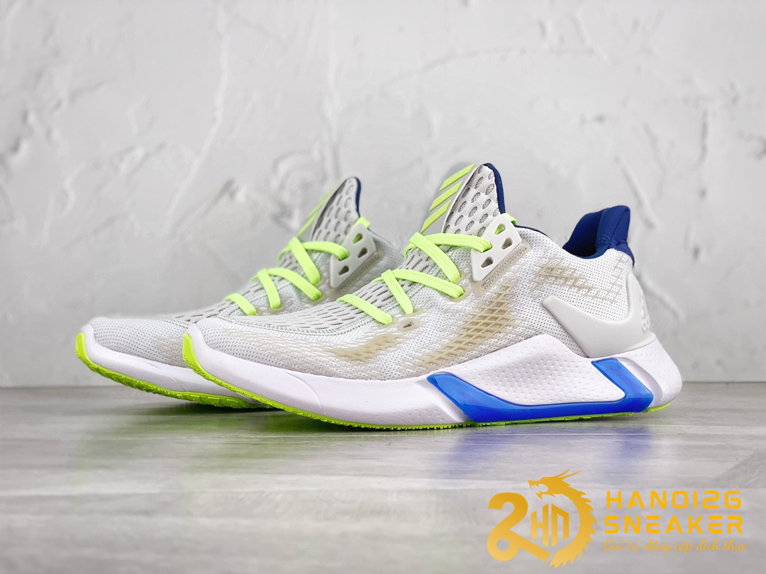 Giày Adidas Alphabounce Edge Trắng Xanh