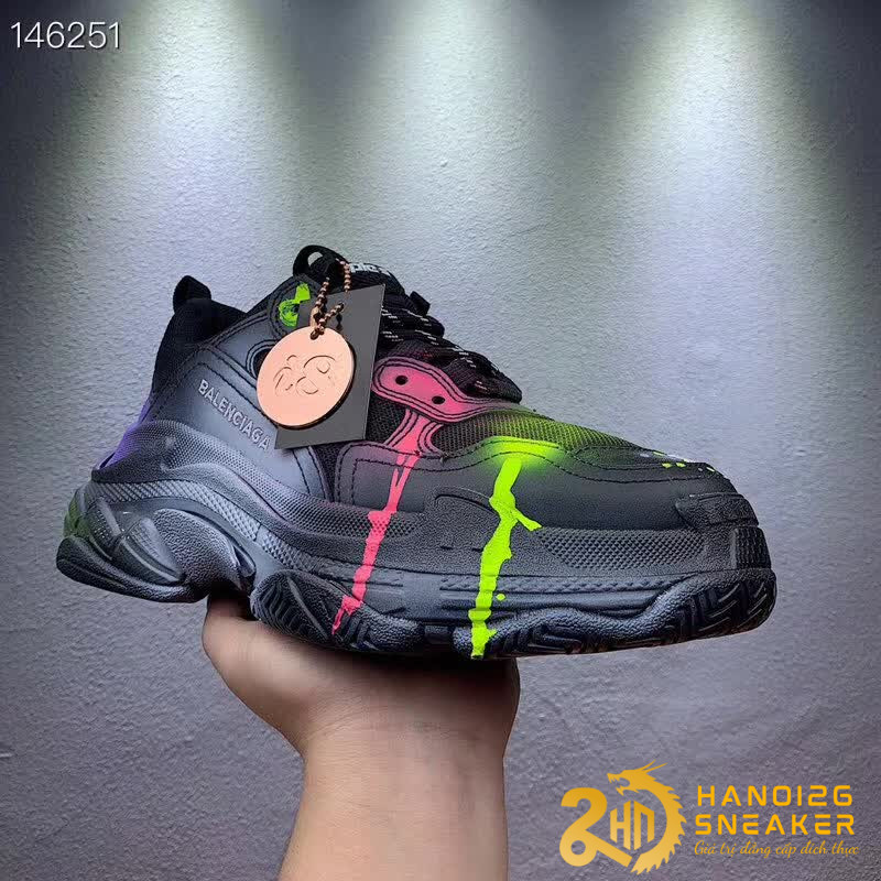 BALENCIAGA TRIPLE S VẨY SƠN REP 11 SIÊU CẤP