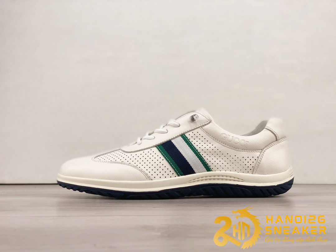 Bộ Sưu Tập Giày Gucci Low Supreme 2023 Black White 2