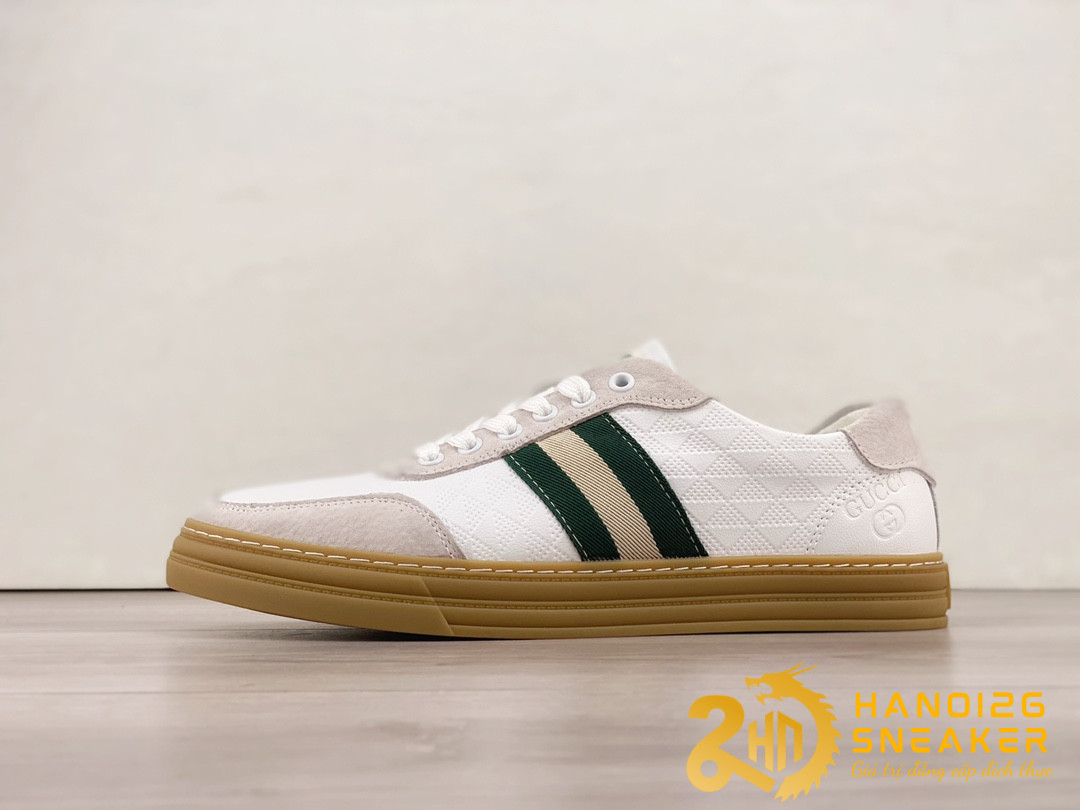 Bộ Sưu Tập Giày Gucci Low Supreme White Black