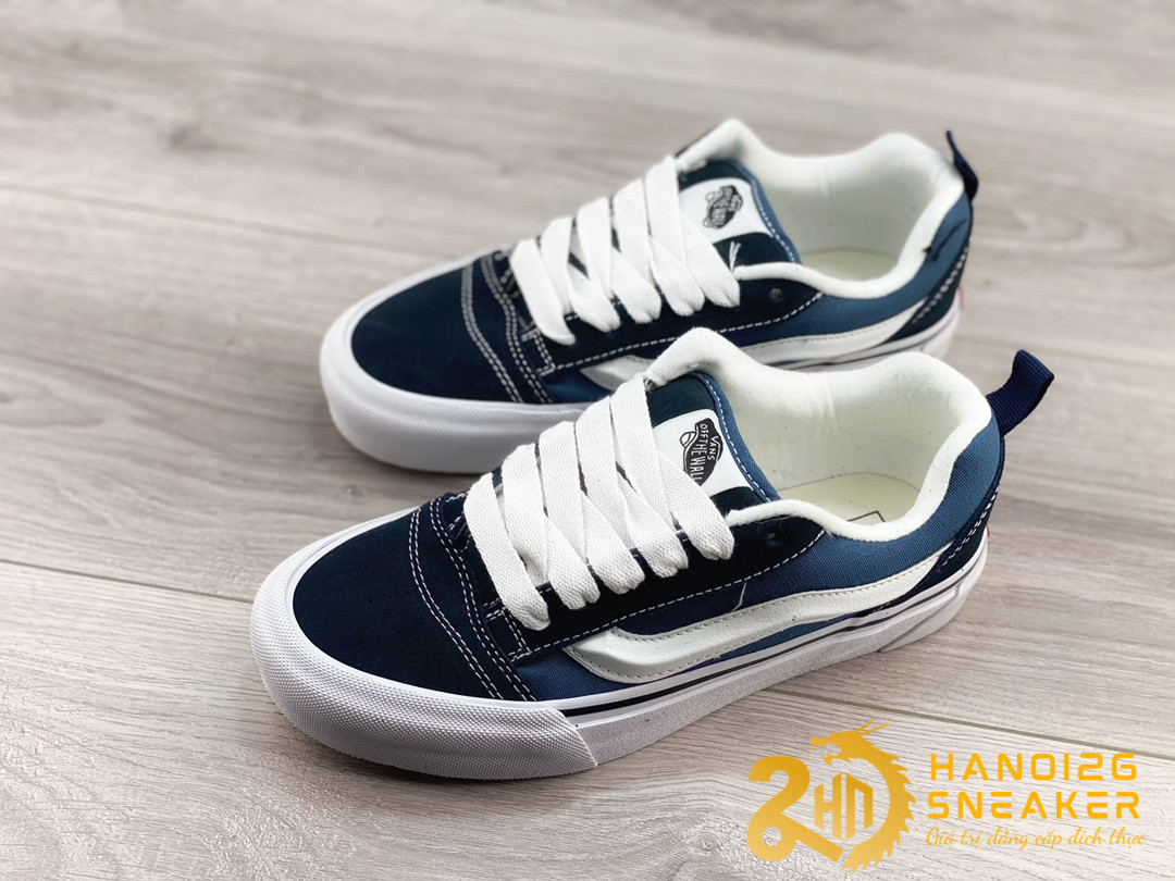 Bộ Sưu Tập Giày Vans Knu Skool Risk Blue Black (4)
