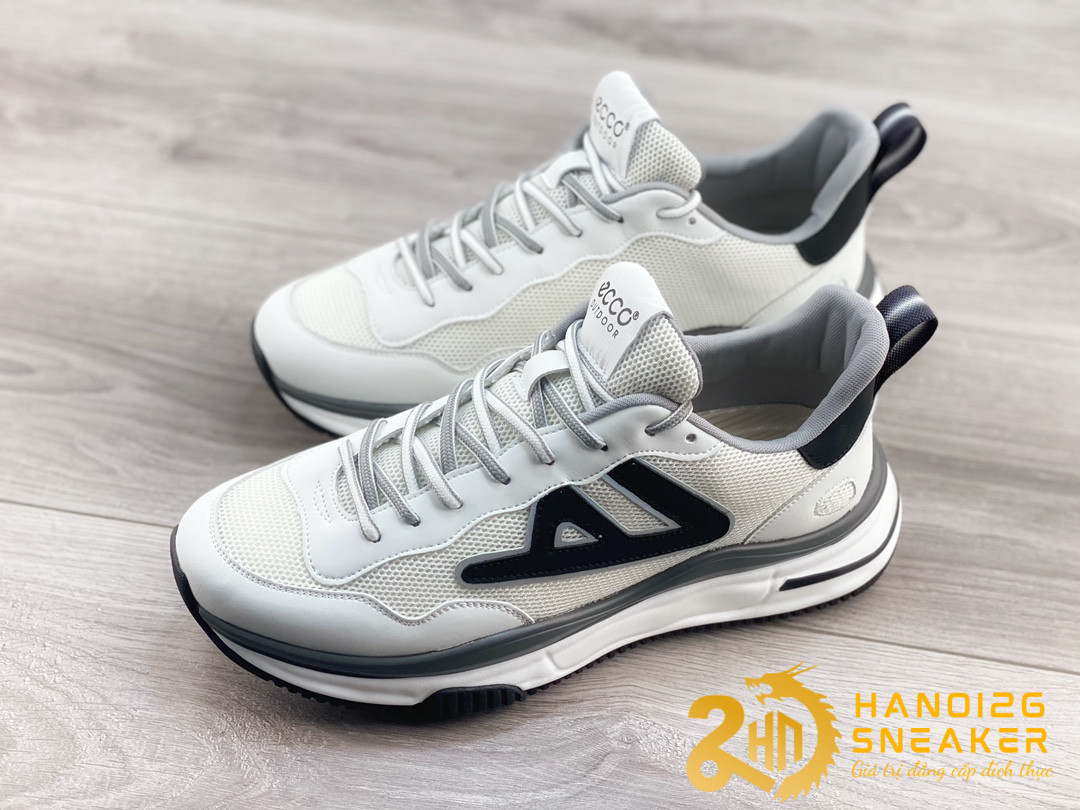 Bộ Sưu Tập Giày Ecco OUTDOOR White Black Like Auth (7)