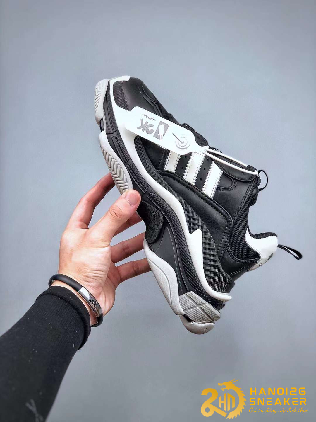 GIÀY BALENCIAGA TRIPLE S X ADIDAS PHỐI MÀU MỚI (1)
