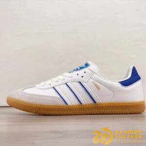 Giày Adidas Samba Flat White Lucid Blue IG2339