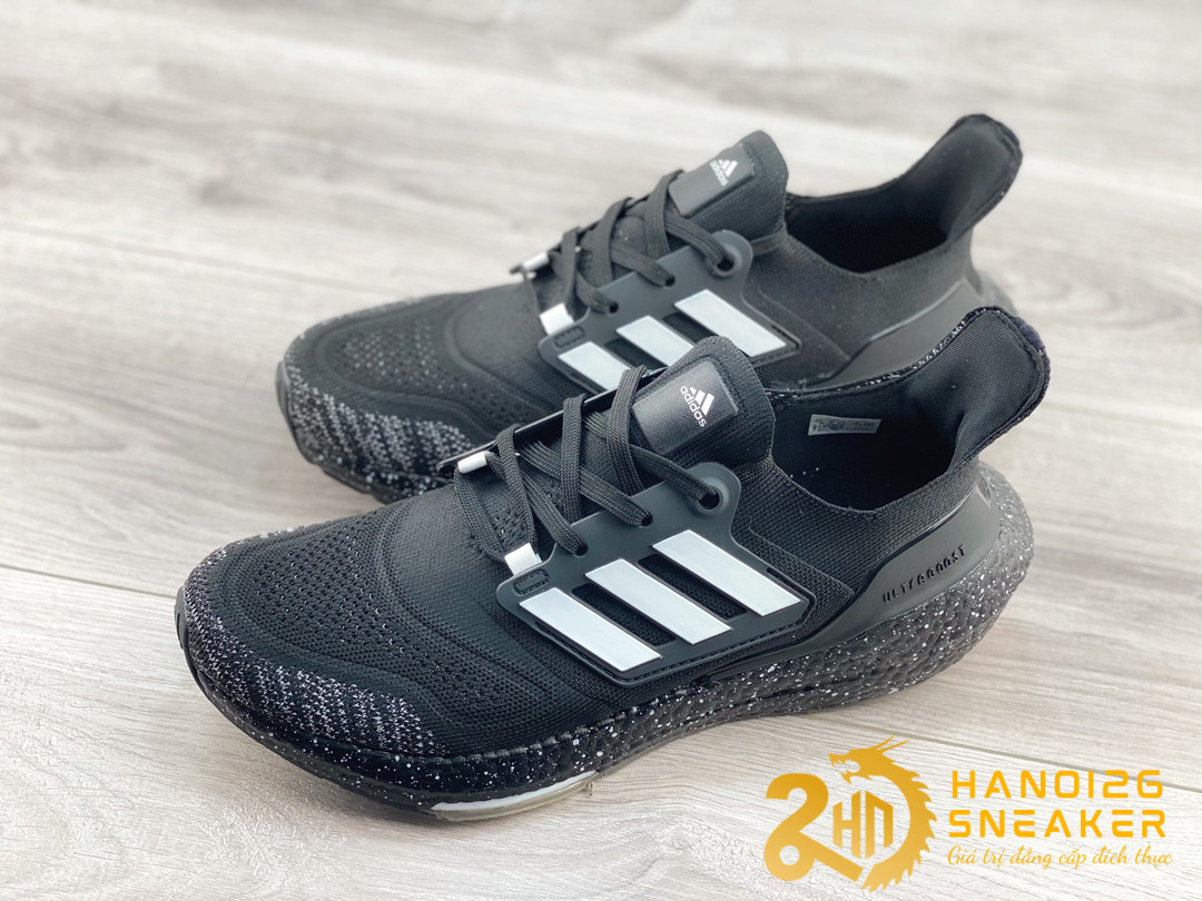 Giày Adidas UltraBoost 22 Black White Speckled (1)