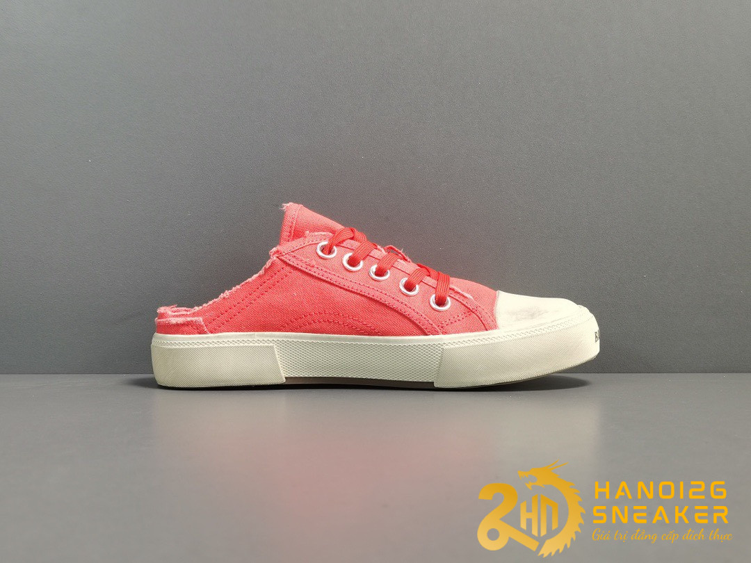 Giày Balenciaga Paris Low 'Destroyed   Red' LIKE AUTH (3)
