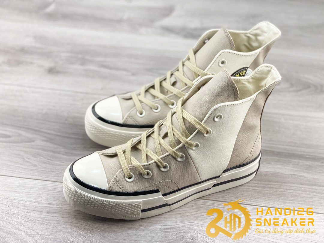 Giày Converse Chuck 70 Plus Grey Ivory White A02774C (1)