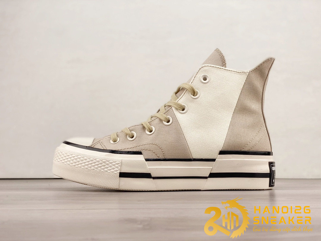 Giày Converse Chuck 70 Plus Grey Ivory White A02774C