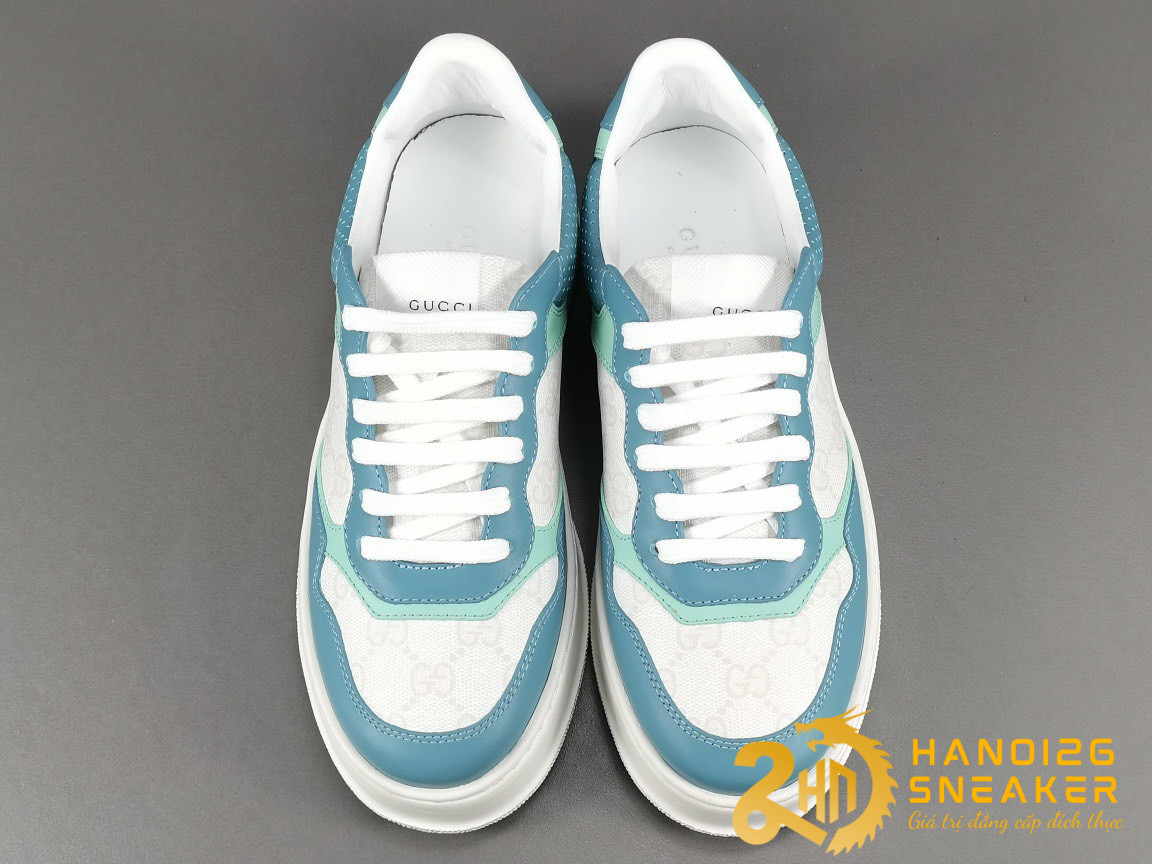 Giày Gucci GG Supreme Canvas Blue (1)