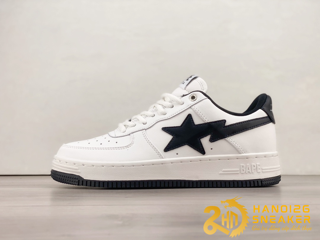Giày JJJJound x Bapesta White Navy 1180191004
