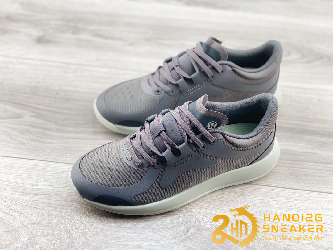 Giày Lululemon Strongfeel Training Grey White (1)