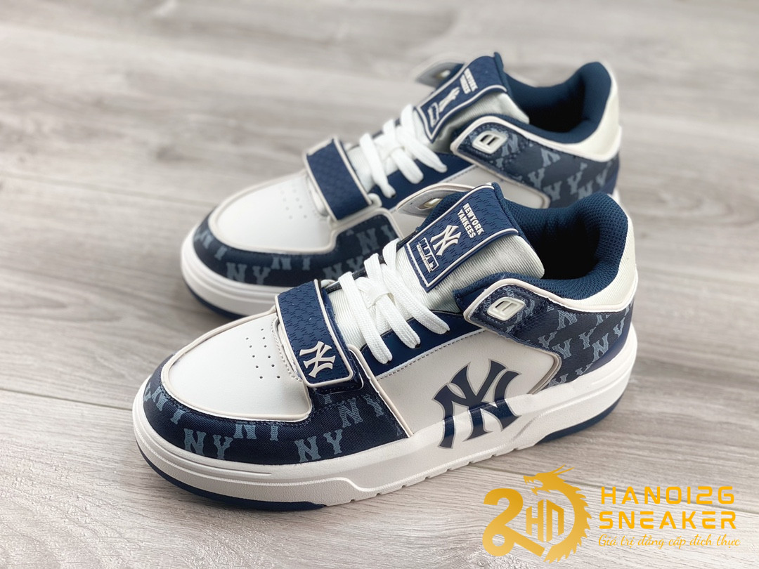Giày MLB Chunky Liner Mid Denim New York Yankees DNavy (1)