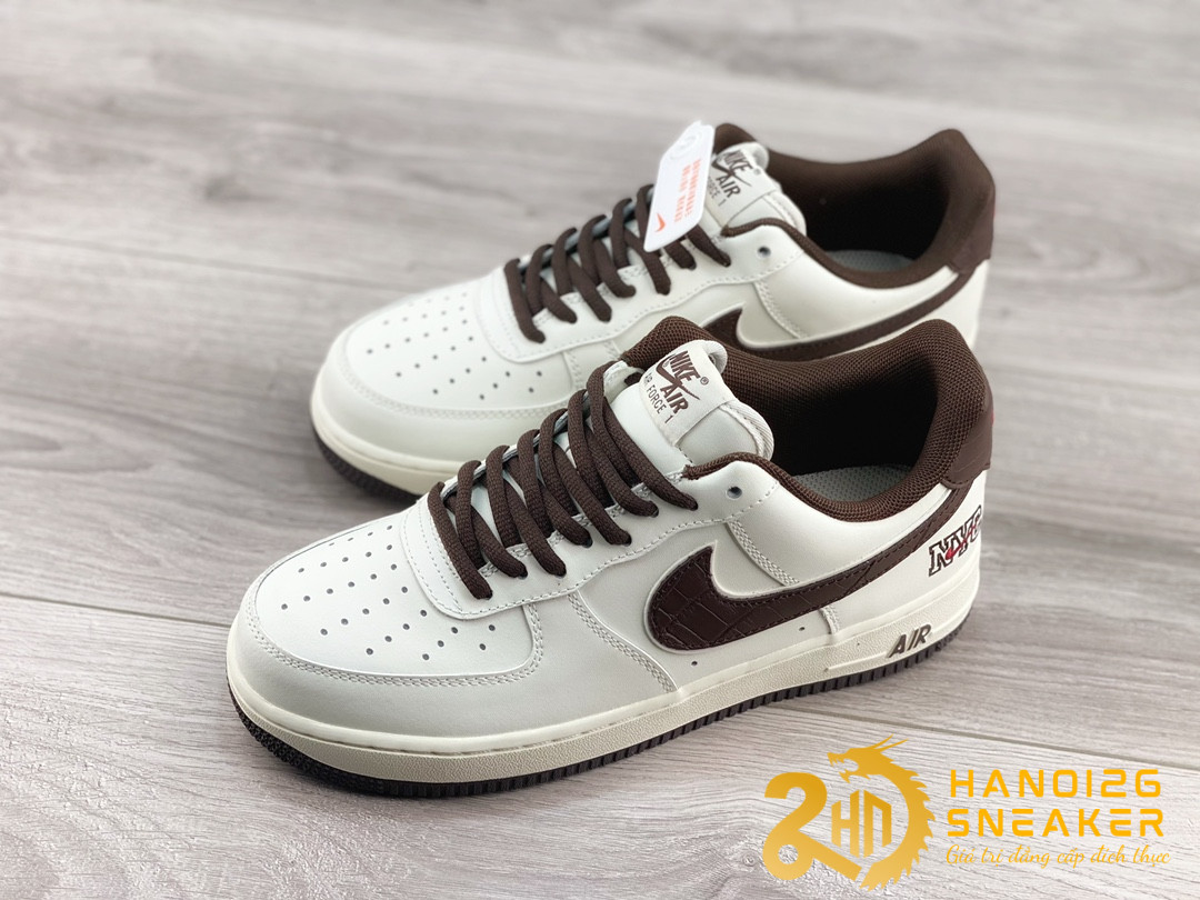 Giày Nike Air Force 1 07 Low Brown NYC CM9612 023 (1)