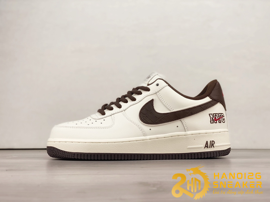 Giày Nike Air Force 1 07 Low Brown NYC CM9612-023