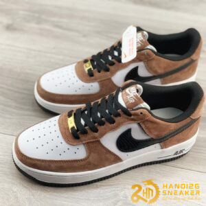 Giày Nike Air Force 1 07 Low Dark Brown DE0023 800 (1)