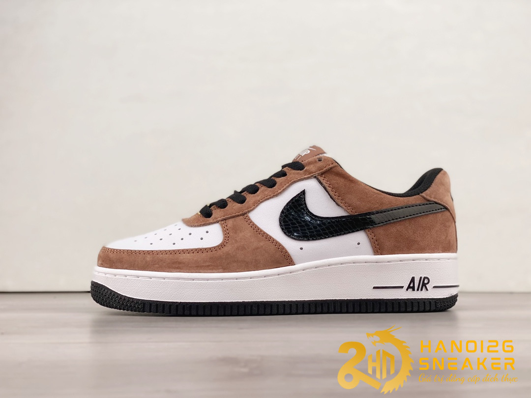 Giày Nike Air Force 1 07 Low Dark Brown DE0023-800