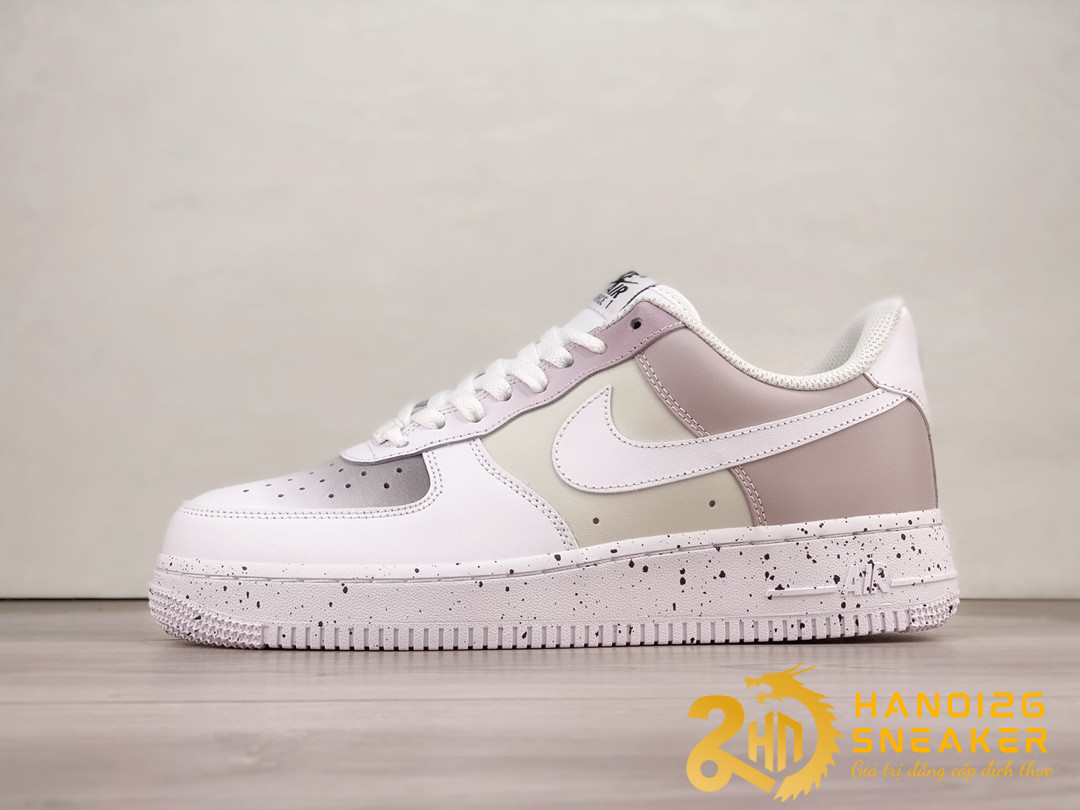 Giày Nike Air Force 1 07 Low Light Grey Pink White MM6023-536